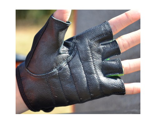 Рукавички для фітнесу MadMax MFG-251 Rainbow Green XS (MFG-251-Green_XS)
