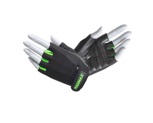 Рукавички для фітнесу MadMax MFG-251 Rainbow Green XS (MFG-251-Green_XS)