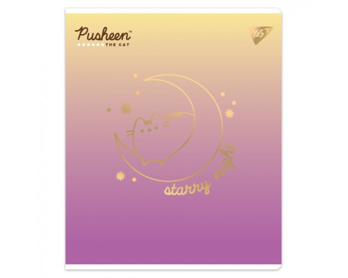 Зошит Yes Goldstar Pusheen А5 18 аркушів клітинка (767519)