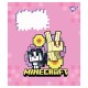 Зошит Yes Minecraft Flowers А5 18 аркушів клітинка (767586)