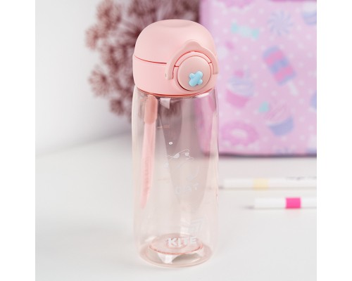 Поїльник-непроливайка Kite 480 мл, рожева (K25-1236-3)