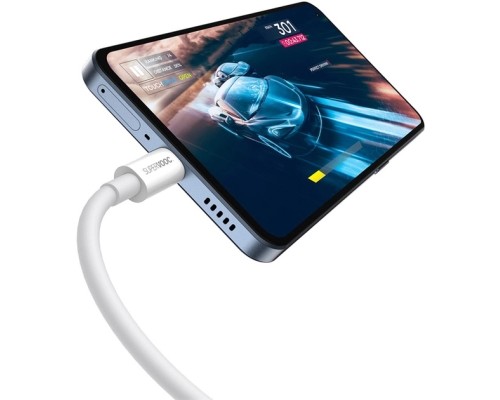 Дата кабель USB 2.0 AM to USB-C 2.0m Superior Fast Charging 60W white Baseus (CAYS001002)