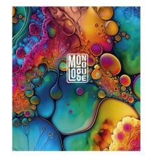 Зошит Школярик Monologue 96 аркушів лінія (096-3305L)