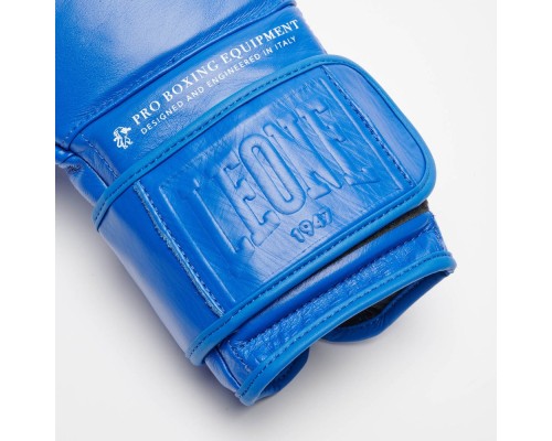 Боксерські рукавички Leone GN111 The Greatest Blue 16 унцій (GN111_Blue_16oz)