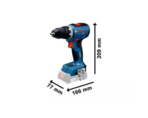 Шуруповерт Bosch Professional GSR 18V-65 18В 3163Нм 0-5500-2100обхв 1.06кг (0.601.9N3.200)
