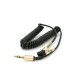 Кабель мультимедійний 3.5mm M to 3.5mm M 1.5m 90° corner black Voltronic (YT-AUXSGJ(M)/(M)-1.5-B)