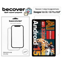 Скло захисне BeCover Doogee Tab G6 / G6 Plus 11.0