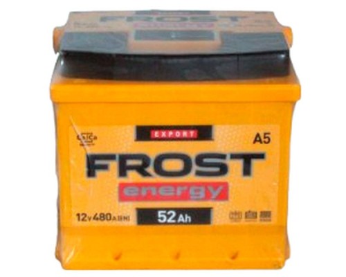 Акумулятор автомобільний FROST ENERGY 52Ah (+/-)