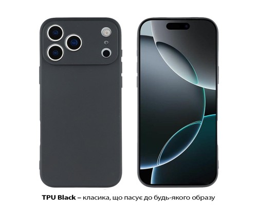 Чохол до мобільного телефона BeCover Apple iPhone 17 Pro Max Black (713762)