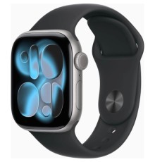 Смарт-годинник Apple Watch Series 11 GPS 42mm Space Grey Aluminium Case with Black Sport Band - S/M (MEQW4RK/A)