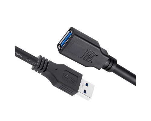 Дата кабель USB 3.0 AM/AF 1.8m black ColorWay (CW-CBUF075-BK)