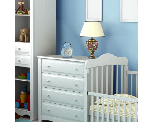 Настільний годинник Lowell будильник блакитний (JA7095A)