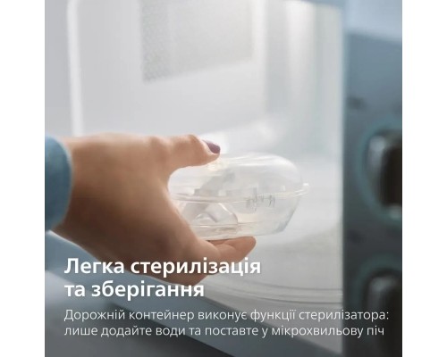 Пустушка Philips AVENT Ultra Air 6-18 місяців 2 шт, зелено-блакитна (SCF087/11)