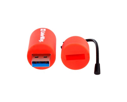 USB флеш накопичувач ColorWay Fire 64 GB USB 3.0 Red (CW-USBFE64) 