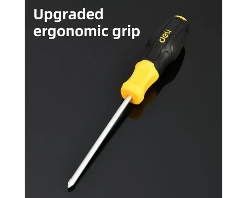 Викрутка Deli PH1 x 75 мм (EDL635075N)