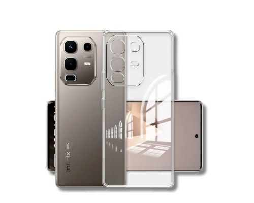 Чохол до мобільного телефона BeCover Silicone Infinix Note 50 Pro 4G (X6855) Transparent (714674)