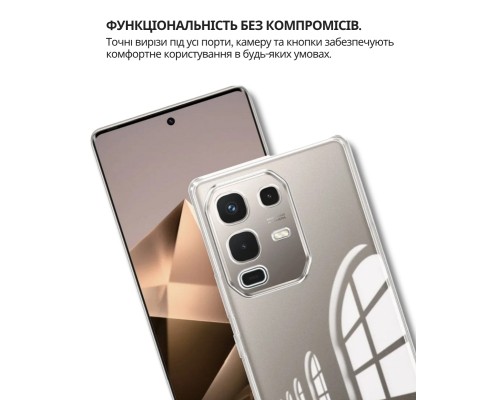 Чохол до мобільного телефона BeCover Silicone Infinix Note 50 Pro 4G (X6855) Transparent (714674)