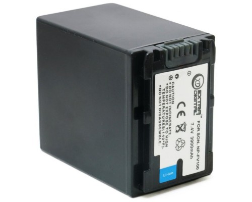 Акумулятор до фото/відео Extradigital Sony NP-FV100 (BDS2674 / DV00DV1271) 