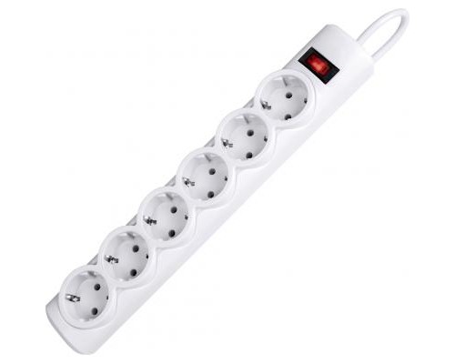 Мережевий фільтр живлення Defender 153, 3 m, 6 роз, white (99490)