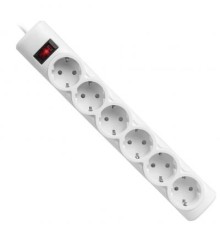 Мережевий фільтр живлення Defender 153, 3 m, 6 роз, white (99490)