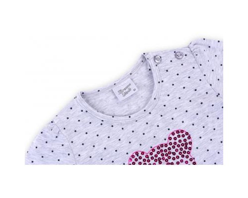 Набір дитячого одягу Breeze з ведмедиком з паєток (9584-110G-gray)