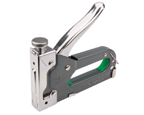 Степлер будівельний Topex 6-14 мм, скобы G (41E908)