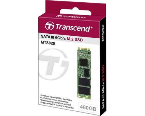 Накопичувач SSD M.2 2280 480GB Transcend (TS480GMTS820S)