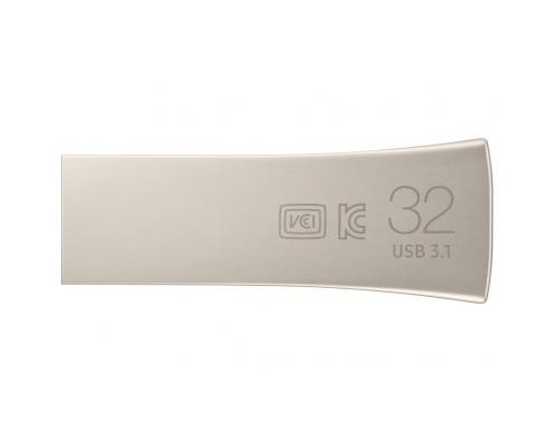 USB флеш накопичувач Samsung 32GB Bar Plus Silver USB 3.1 (MUF-32BE3/APC)