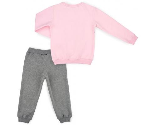 Спортивний костюм дитячий Breeze із серцем (9347-110G-pink)