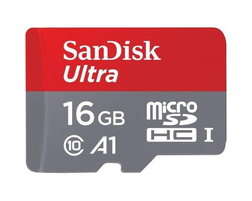 Карта пам'яті SanDisk 16GB microSDHC class 10 UHS-I A1 Ultra (SDSQUAR-016G-GN6IA)