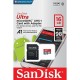 Карта пам'яті SanDisk 16GB microSDHC class 10 UHS-I A1 Ultra (SDSQUAR-016G-GN6IA)