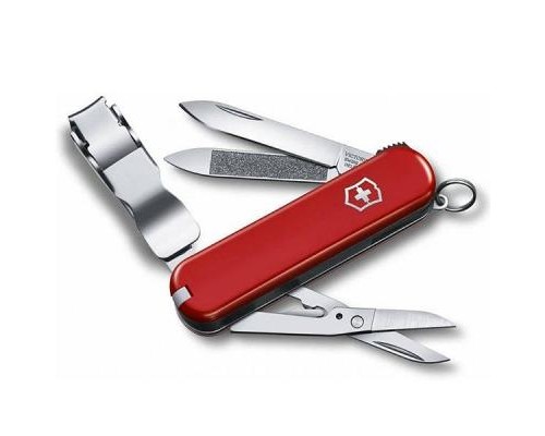 Ніж Victorinox NailClip 580, 65 мм, красный (0.6463)
