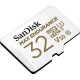 Карта пам'яті SanDisk 32GB microSDHC class 10 UHS-I U3 Max Endurance (SDSQQVR-032G-GN6IA) 
