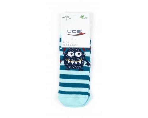 Шкарпетки дитячі BNM з монстриками (M0C0101-1404-1B-blue)