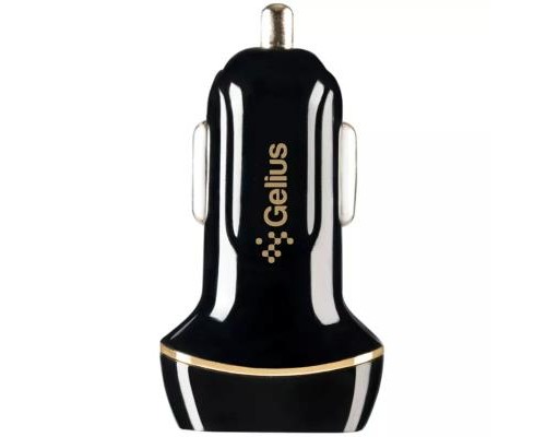 Зарядний пристрій Gelius Ultra Voyager GU-CC02 2USB 2.4A Black (00000077718)