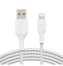 Дата кабель USB 2.0 AM to Lightning 1.0m white Belkin (CAA002BT1MWH)