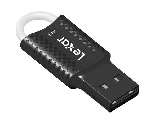 USB флеш накопичувач Lexar 64GB JumpDrive V40 USB 2.0 (LJDV40-64GAB)