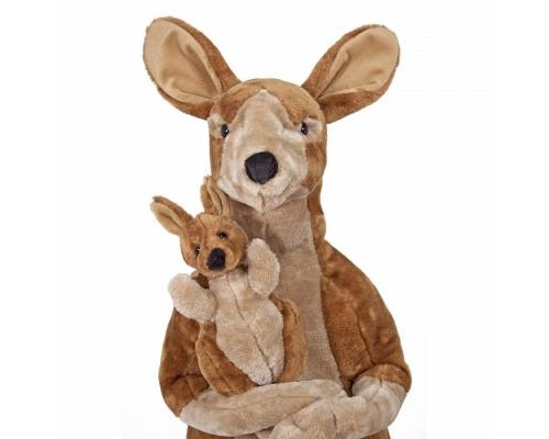 М'яка іграшка Melissa&Doug Плюшеві мама і дитина кенгуру (MD8834)
