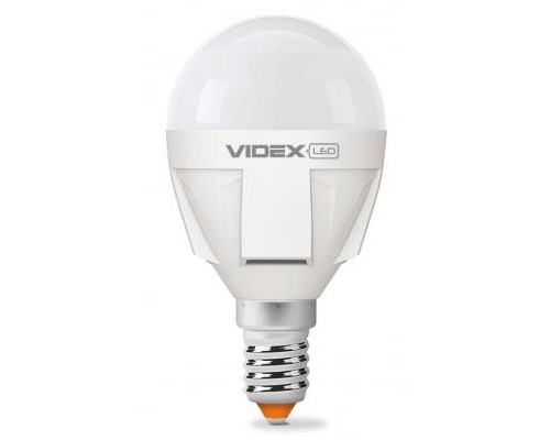 Лампочка Videx G45 7W E14 4100K 220V (VL-G45-07144)