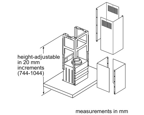Витяжка кухонна Bosch DIB97IM50