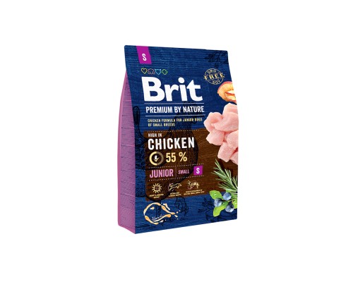 Сухий корм для собак Brit Premium Dog Junior S 3 кг (8595602526260) Сухий корм для собак Brit Premium Dog Junior S 3 кг (8595602526260)