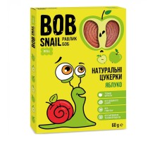 Цукерка Bob Snail Равлик Боб Яблуко 60г (4820162520149)