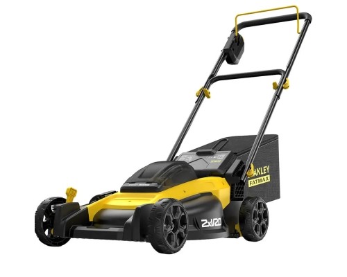 Газонокосарка Stanley FatMax акумуляторна 20 В, 2 Ач, 51 см, 2 АКБ та ЗП (SFMCMW2651M)