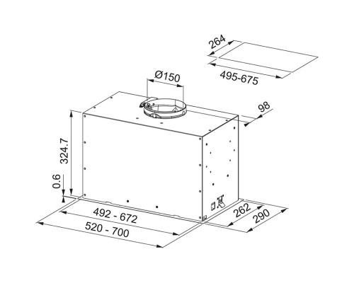 Витяжка кухонна Franke 305.0665.361