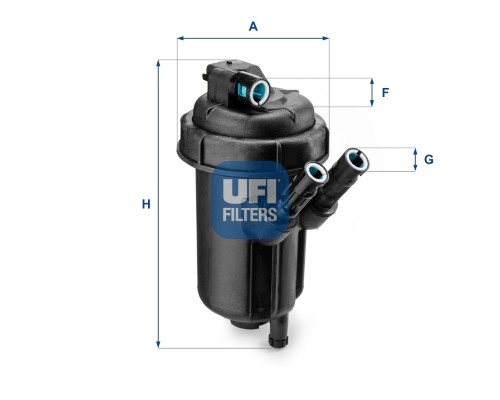 Фільтр паливний UFI 55.116.00