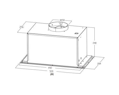 Витяжка кухонна Interline STREET BL A/52 M/2/M