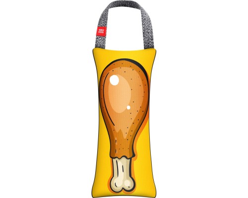 Іграшка для собак WAUDOG Fun Куряче стегенце з пискавкою S (6200-0221)