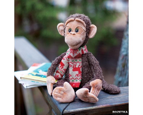 М'яка іграшка Orange Мавпа Гоша в окулярах, 32 см (OS095/26)