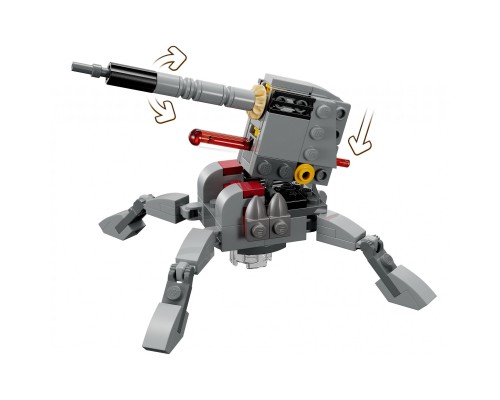 Конструктор LEGO Star Wars Бойовий загін бійців-клонів 501-го легіону 119 деталей (75345)