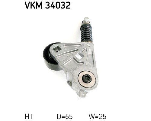 Натягувач ременя з роликом SKF VKM 34032
